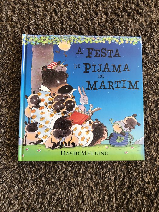 Varios livros do urso Martim
