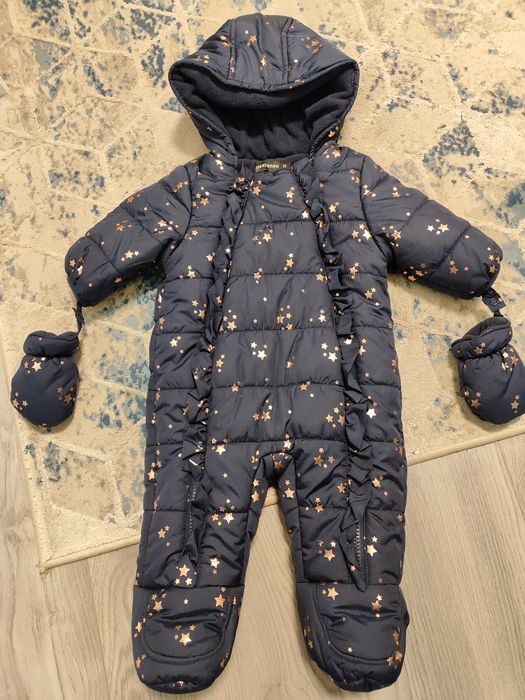 Kombinezon niemowlęcy zimowy r.62