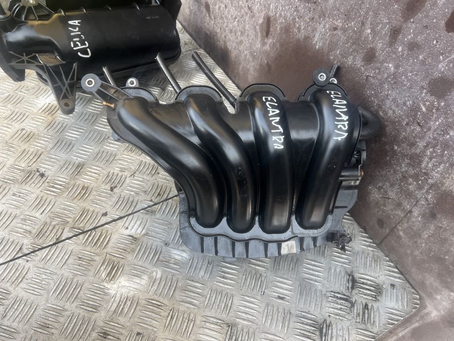 Коллектор впускной 1.6 форсунка хюндай элантра 09г hyundai elantra