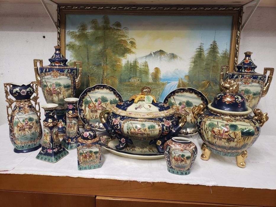 Lote peças vintage chinesas