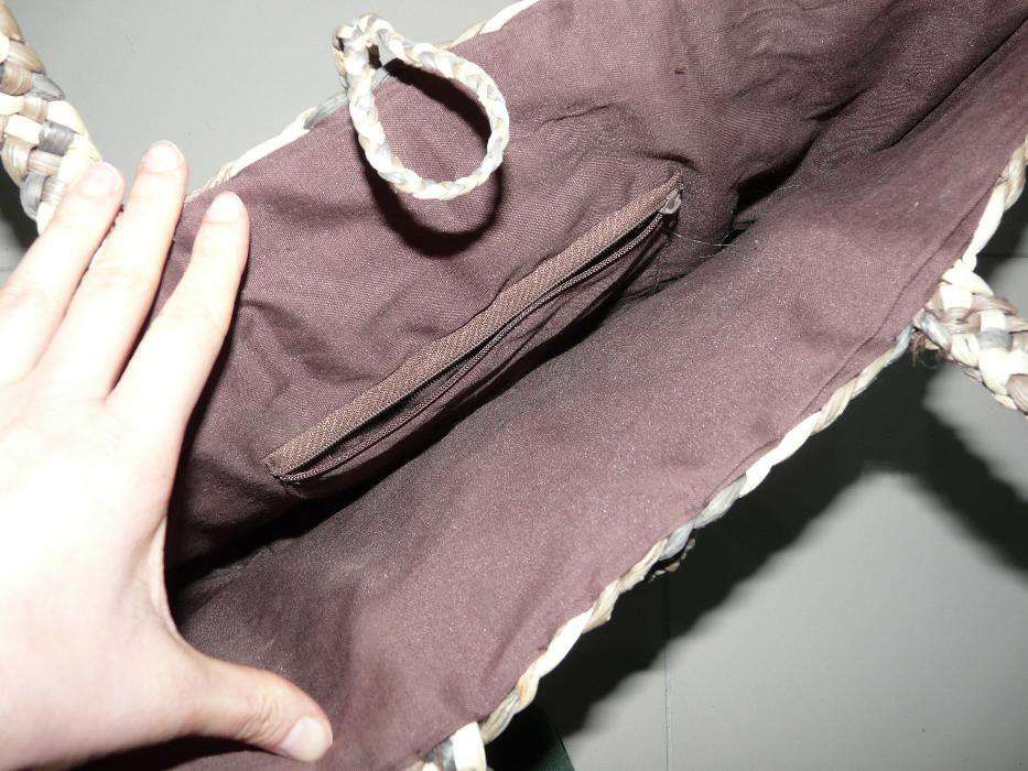 Torba - pleciony koszyk boho