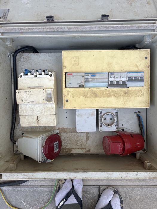Quadro provisorio de obras