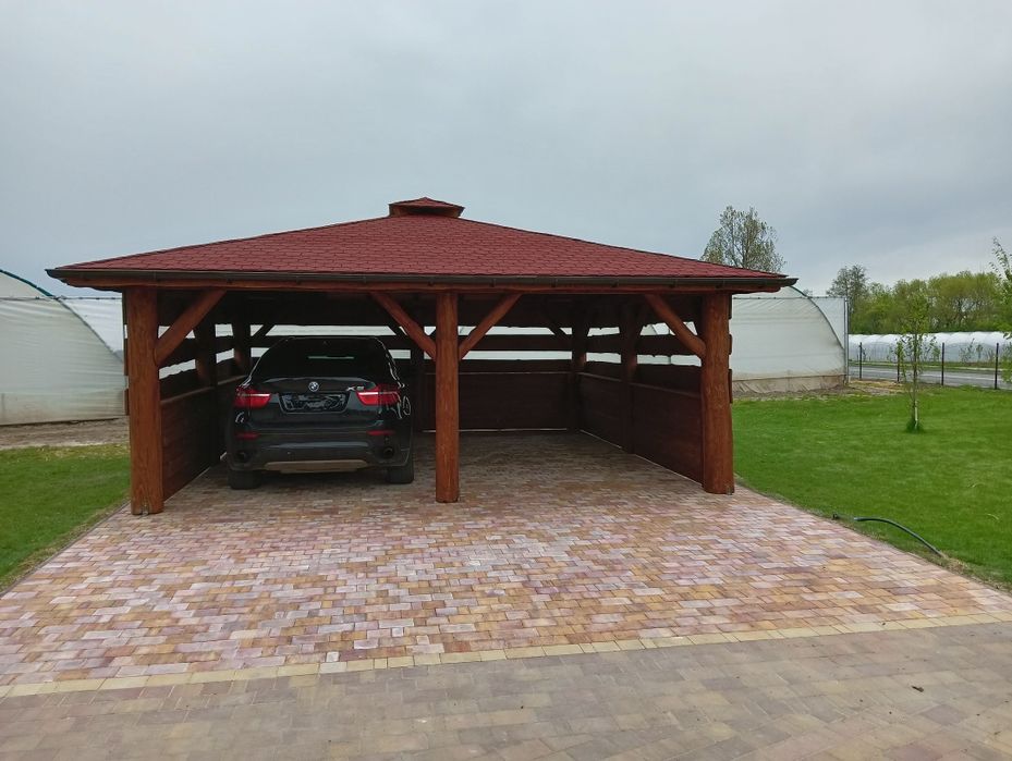 Altana wiata garaże