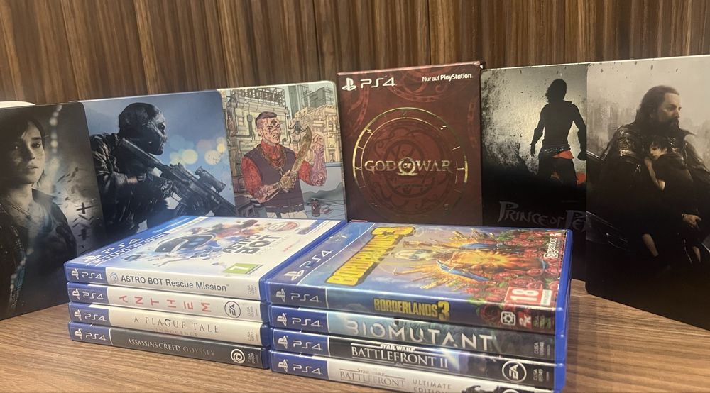 Gry na Playstation 4 ps4 - GTA, God of War, Ghost, medievil