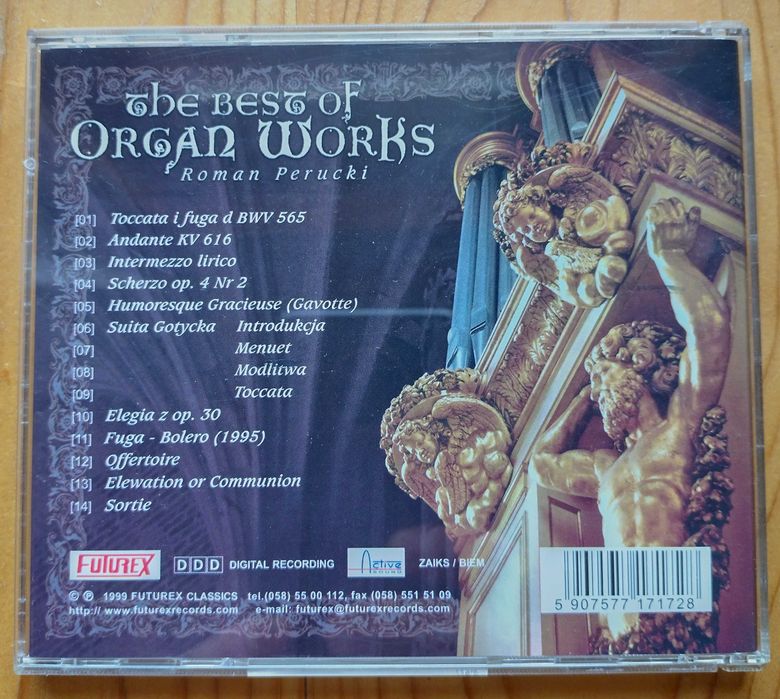 Roman Perucki - The Best Of Organ Works - CD