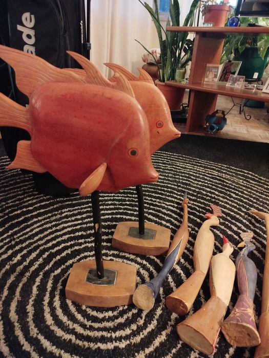 Peças africanas genuínas