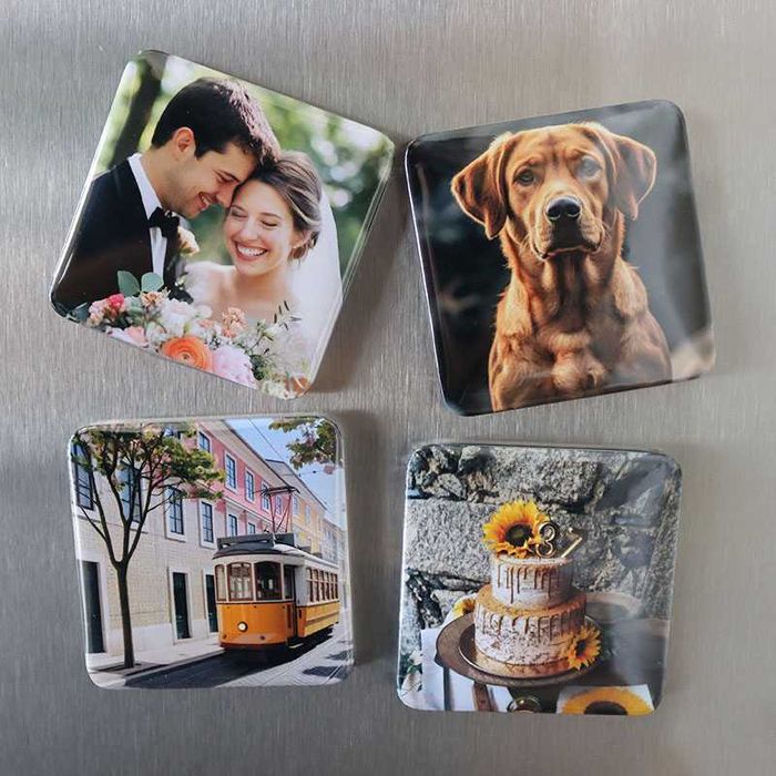 Íman para frigorifico c/ ou s/ molduras metálicas