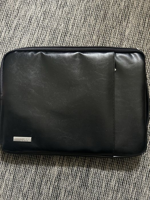 Кожана сумка для ноутбуку макбуку 13-14 дюймів macbook pro air