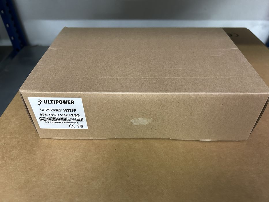 Switch przemysłowy PoE ULTIPOWER 192SFP 8xFE, N299704