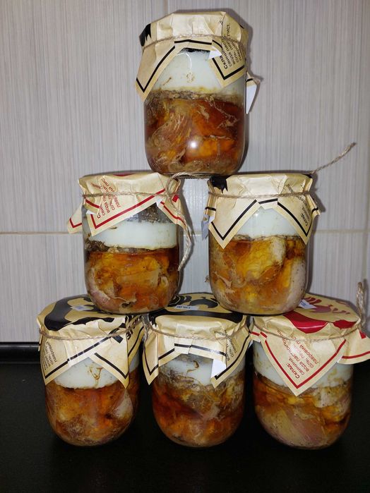 Тушонка свинна домашня