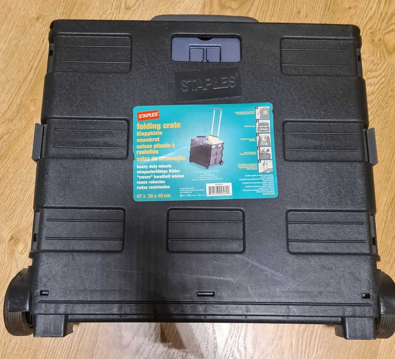 Caixas de arrumação profissionais com rodas - Folding crate