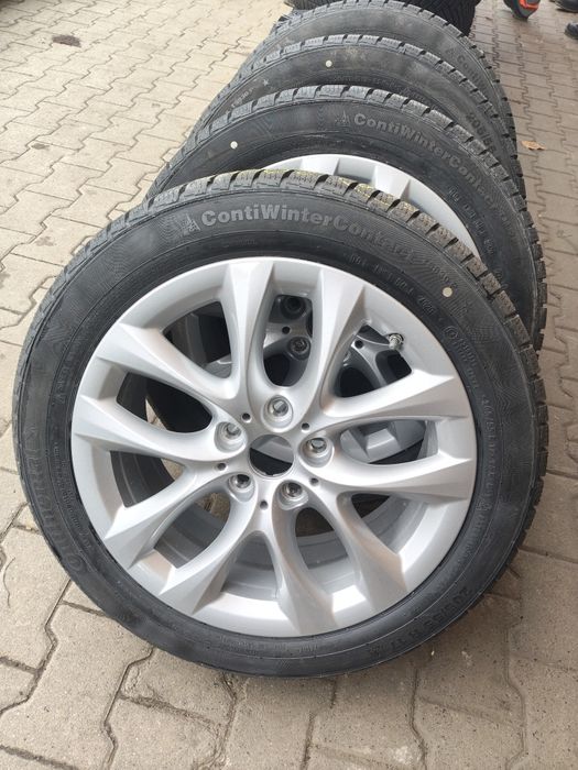 Nowe koła aluminiowe zimowe BMW 5x112 et54 205/55/17 Continental