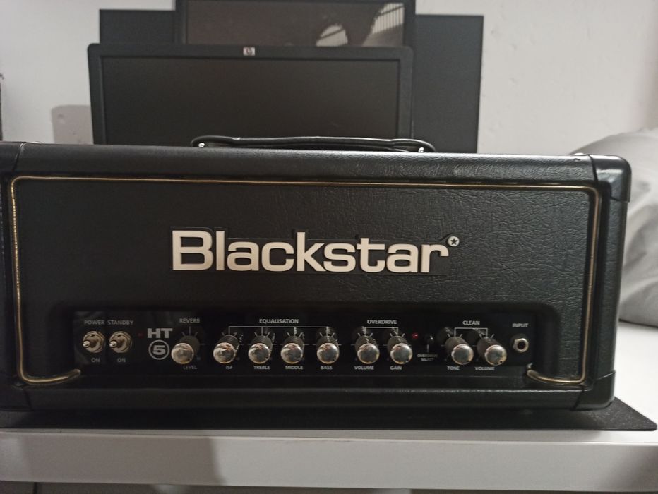 Wzmacniacz lampowy Blackstar ht5r głowa + dedykowana kolumna+ footswitch