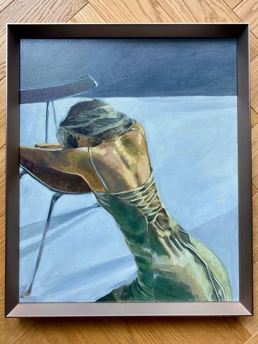 Anzhela TISTYK "Taniec" - 50x60 cm, obraz aukcyjny