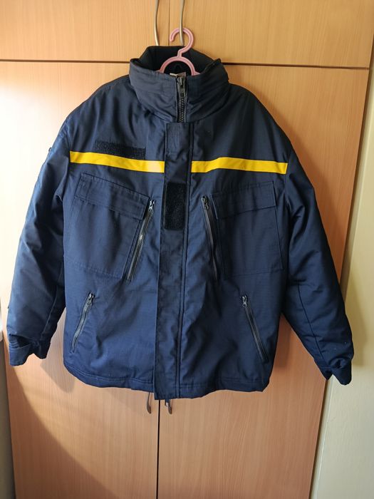 Куртка тактична зимова SHTURM ДСНС темно-синя (зі зйомним утепленням