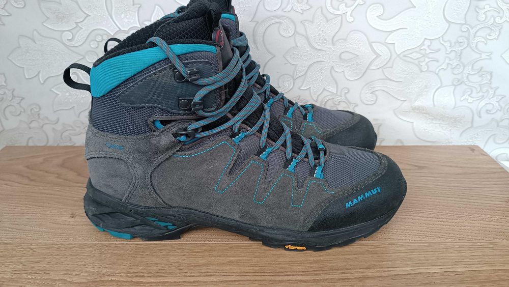 Ботинки Кожа Mammut T Base Hight 43 28 см оригинал