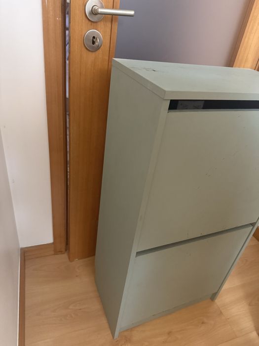 Sapateira ikea pintada