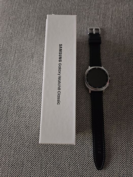 Galaxy Watch8 Classic (46 mm) - NOVO com caixa (fatura de 3 anos)