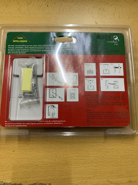 Campainha sem fios wireless