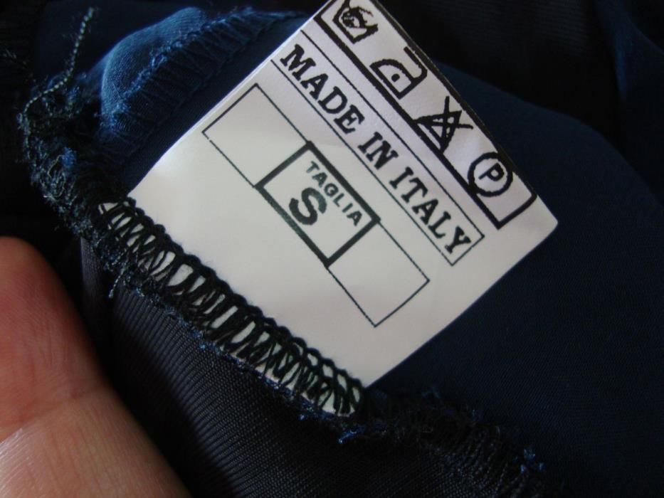 Vestido azul Rossodisera, NOVO