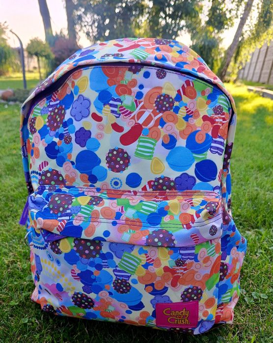 Nowy plecak młodzieżowy Candy Crush