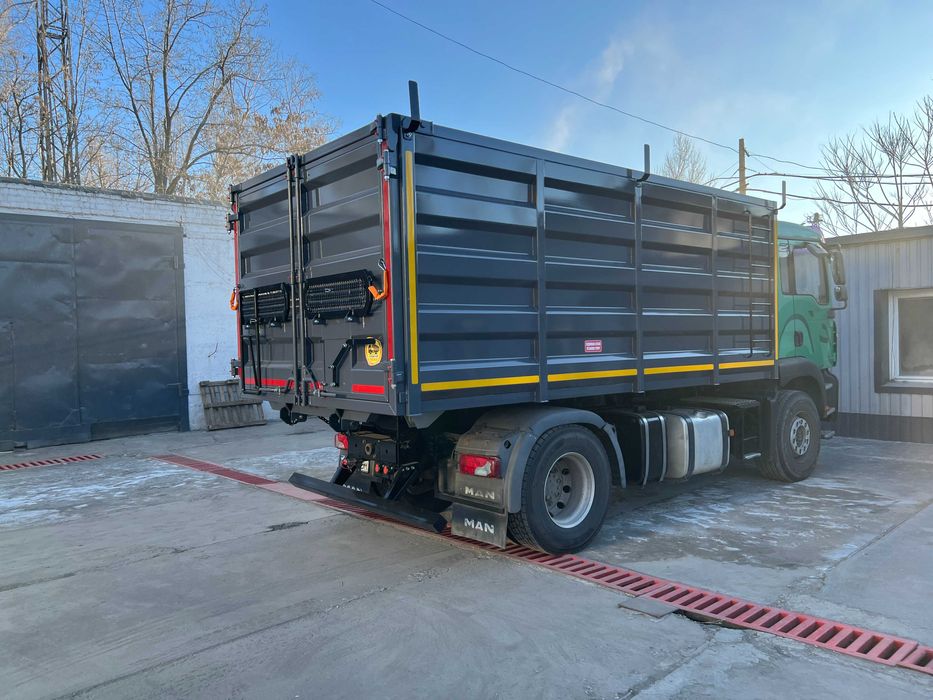 Переобладнання на самоскид daf  man volvo  scania