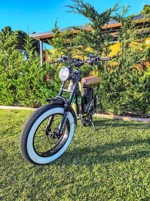 Moped Elétrica OneSport W66x 1000w135nm (Mobilete CafeRacer)