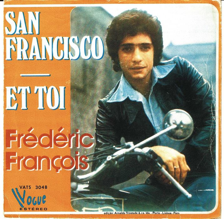 Frédéric François –  San Francisco   1976  - 7"  Vogue Portugal