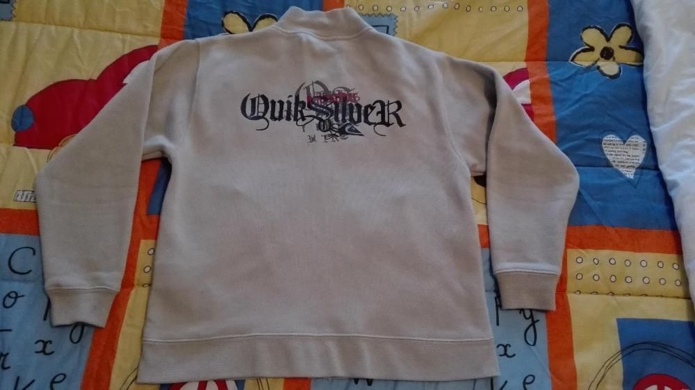 casacos menino quiksilver 10 e spiderman 12 anos