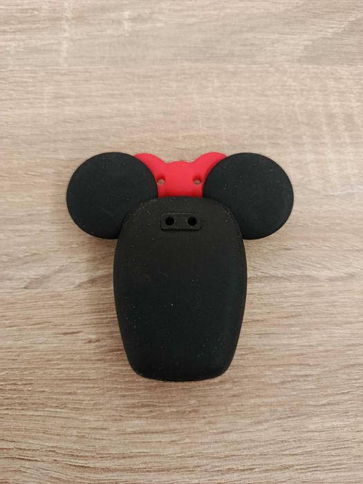 Capa da Minnie em Silicone para chave Nova