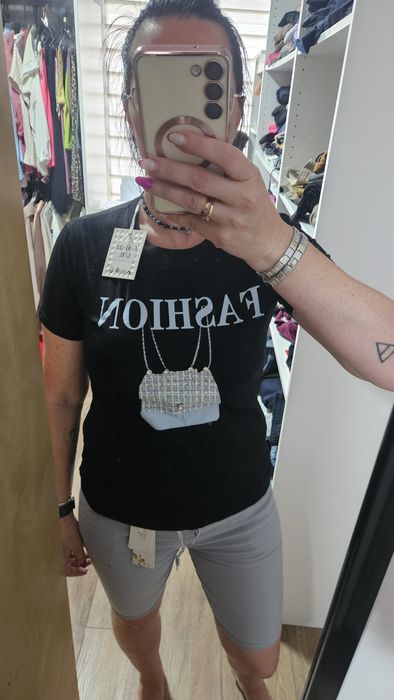 T-shirt czarny Nowy 40