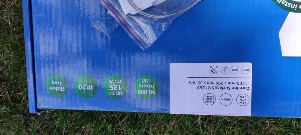 Philips LED Panel CoreLine SM136V 22/31W  120cm