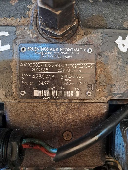 Pompa A4VG Hydromotor Pompa jazdy A4VG Hydromatic A4VG90DA1DX