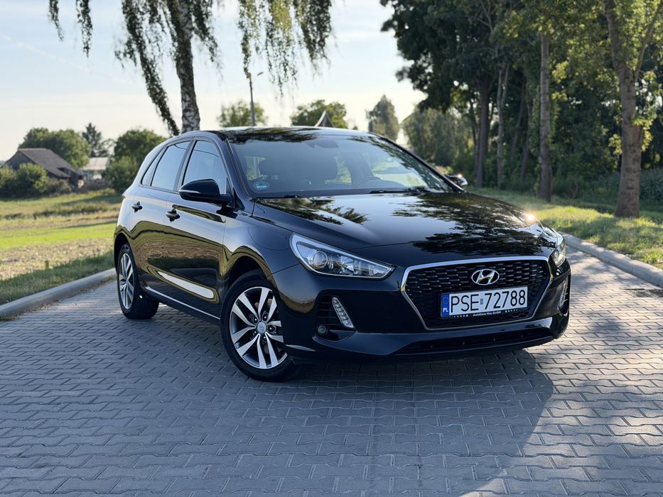 Hyundai i30 • 12.2017r • 90 tys km • 1-właściciel •LED • Kamera •