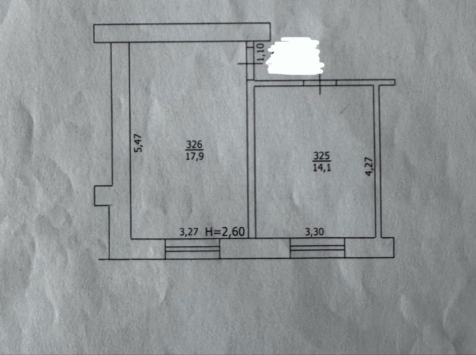 Продам 2 комнаты в общежитии