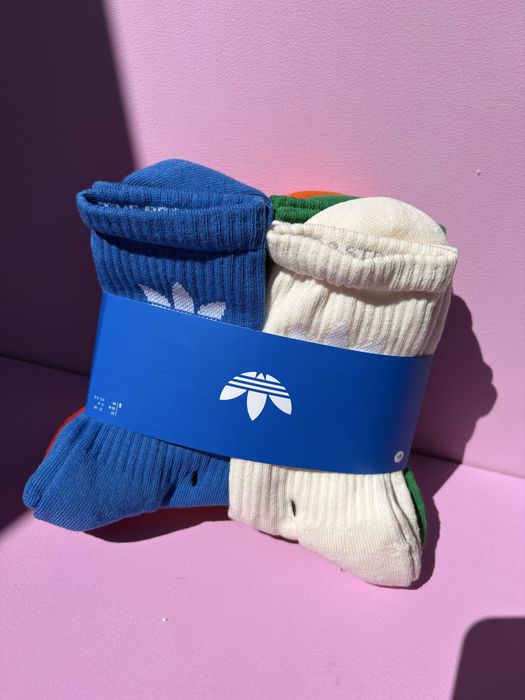 Kolorowe skarpetki adidas 37-39