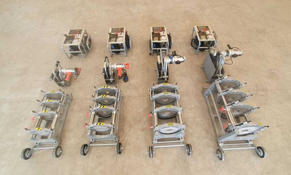 Nowa zgrzewarka doczołowa hydrauliczna z hydroakumulatorem  HD-YY 250