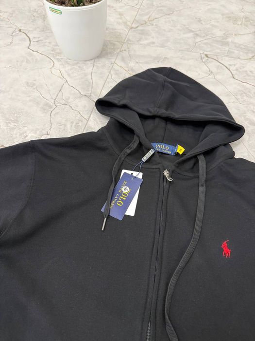 Зіпка Polo Ralph Lauren чорна та сіра, універсальна