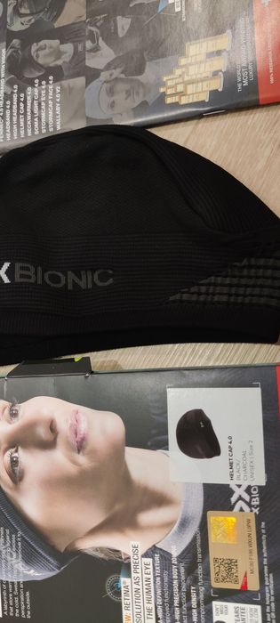 Nowa Czapka x-bionic helmet cap rozmiar 1