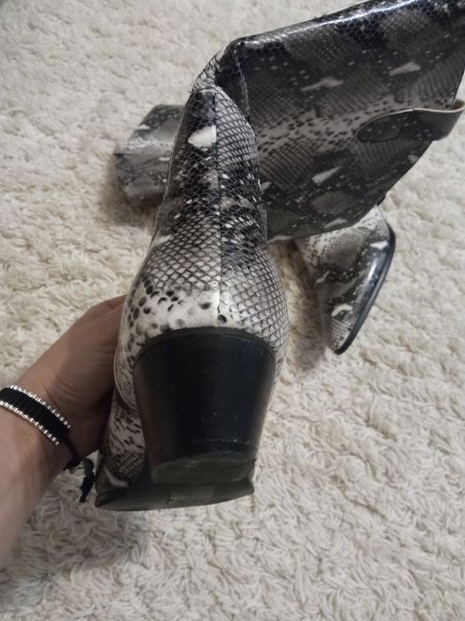 Сапоги казаки кожзам quanticlo