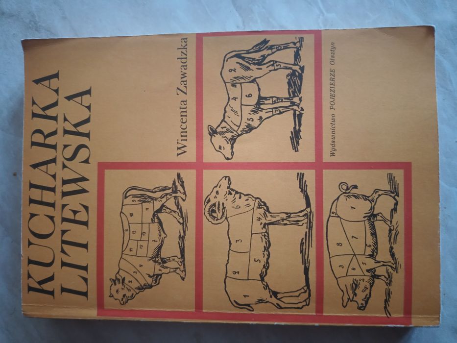Sprzedam książkę kuchnia  Litewska