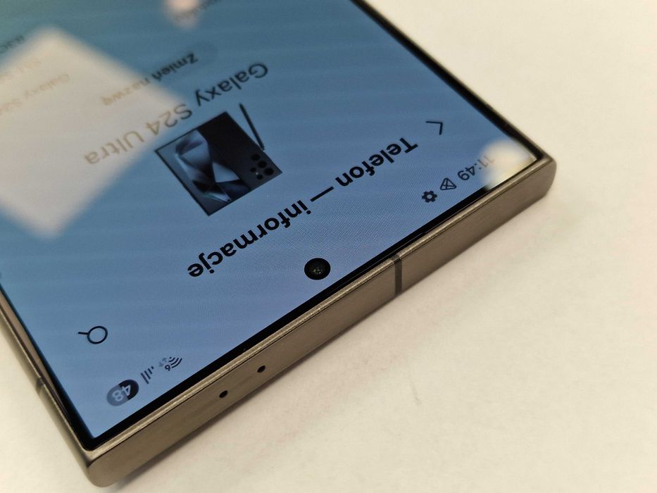 Samsung Galaxy S24 ULTRA/ 12GB/ 256GB/ Titanium Black/ Grade A- + ładowarka/ Gwarancja