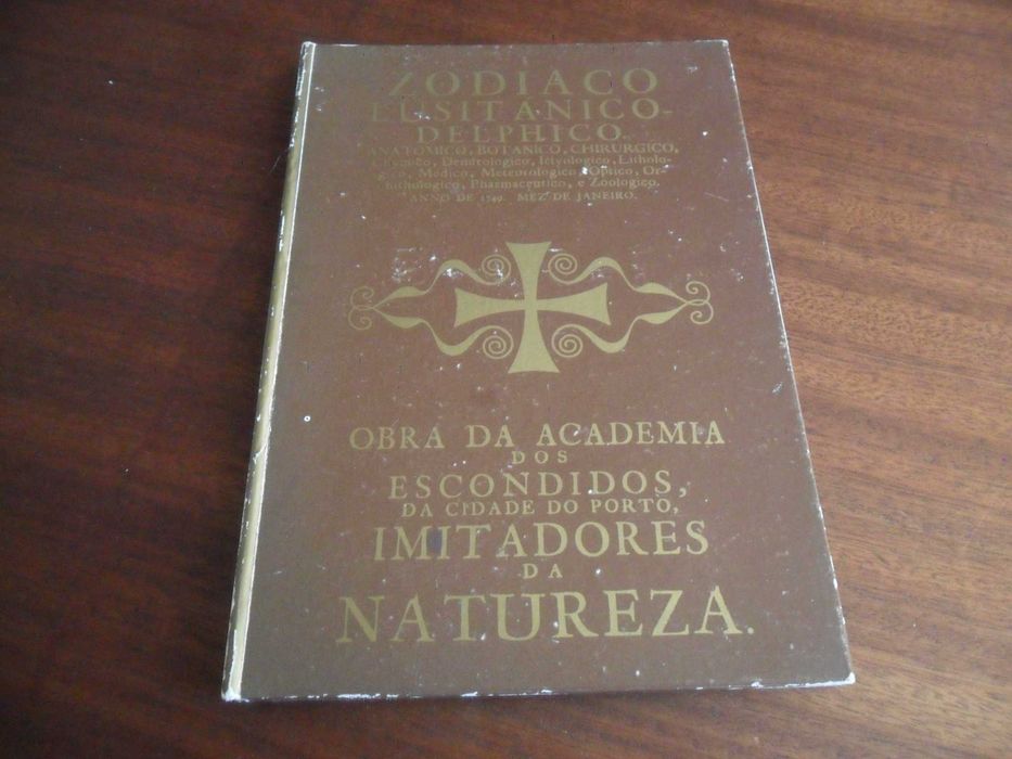 "Zodíaco Lusitanico-Delphico" de Academia dos Escondidos -Fac-Similada
