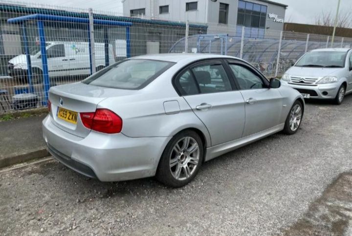 BMW E90 M-PAKIET Polift TITANSILBER LCI E91 Maska Zderzak Błotnik
