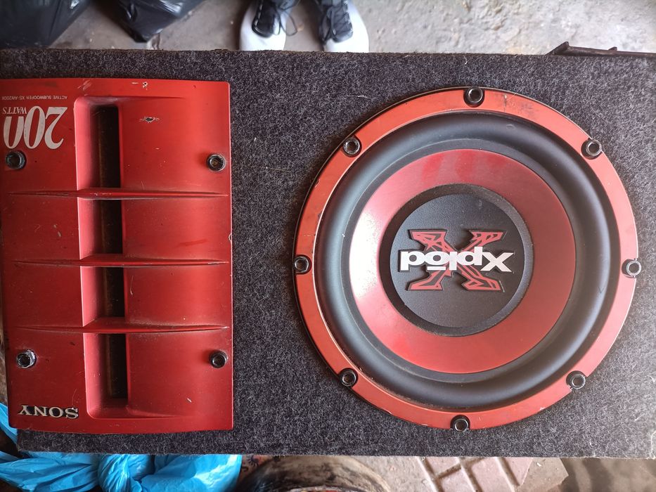 Subwoofer 200watts com amplificador