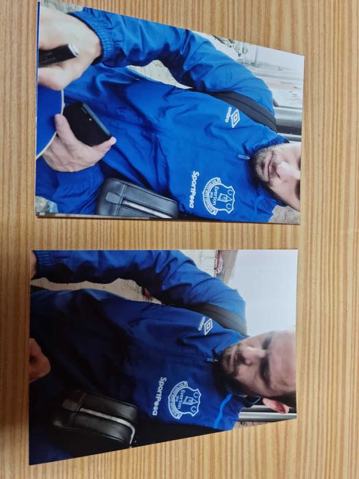 Camisola Everton Autografada