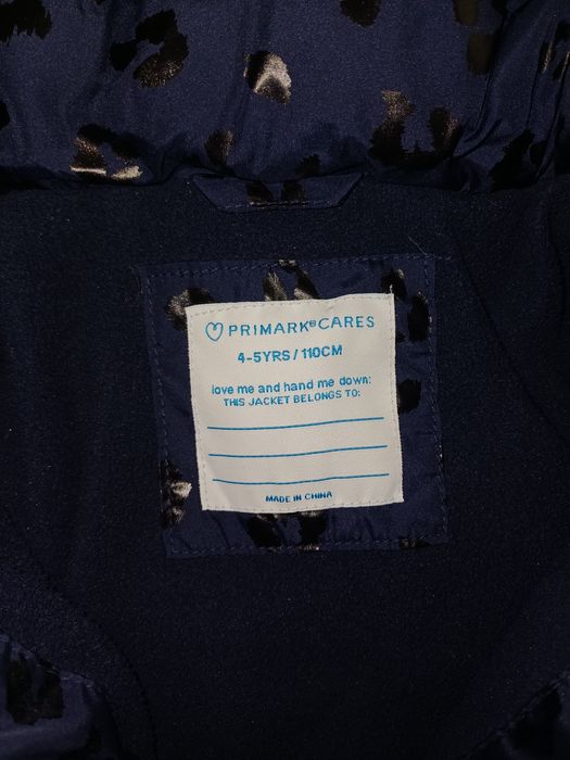 Куртка Primark 104 110 єврозима