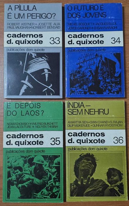 Colecção Cadernos D. Quixote (vários volumes)
