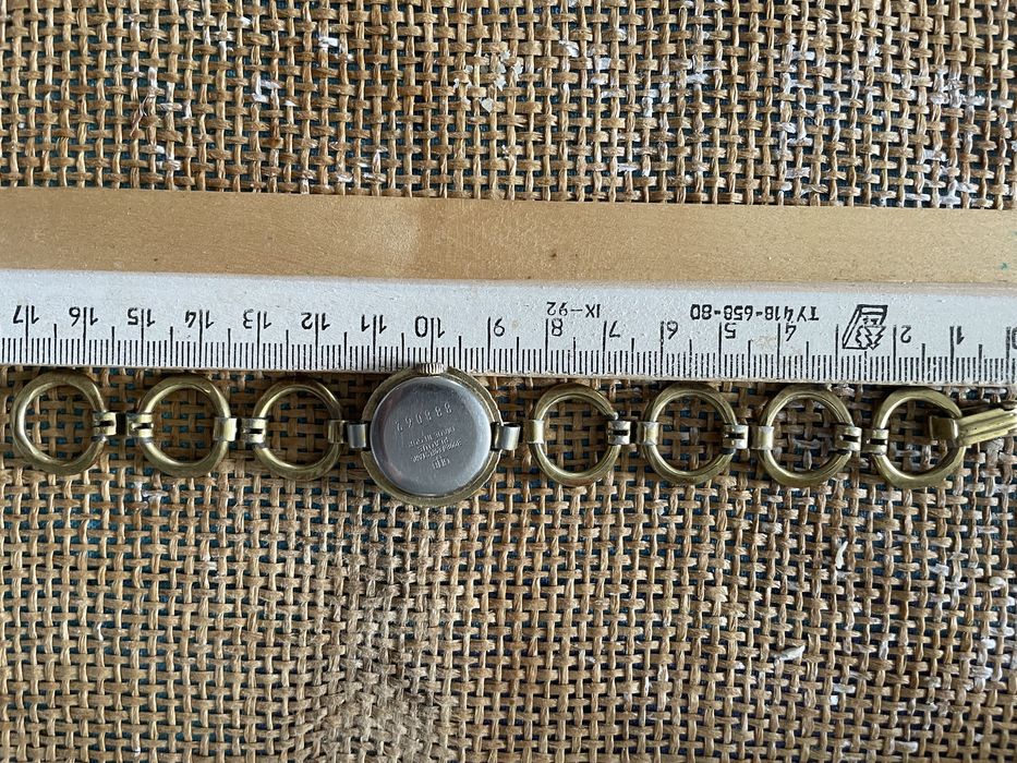 Piekny niemiecki GUB -Glautshutte plater  40-50 tych XX na 17 rubinach