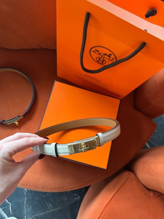 Ремінь Hermes Kelly повний комплект бутика ремень жіночий  оверсайз шкіряний ремінь жіночий чорний